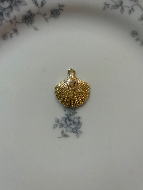 Sunburst Shell Charm