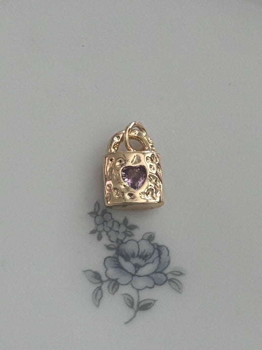 Heart Gem Lock